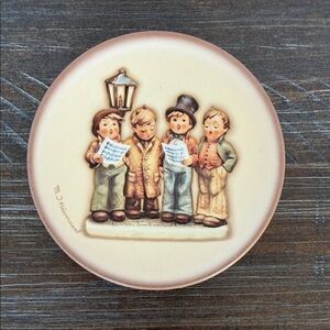 Vintage Hummel Century Collection Harmony in Four Parts Plate by Goebel 1989 EUC